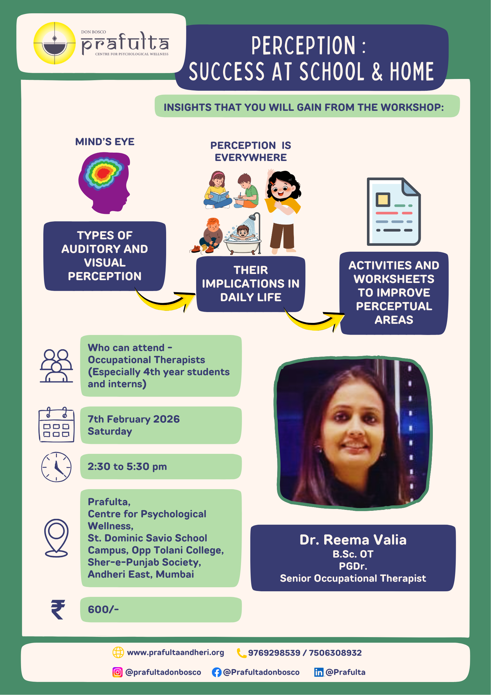 Perception: Success at School & Home