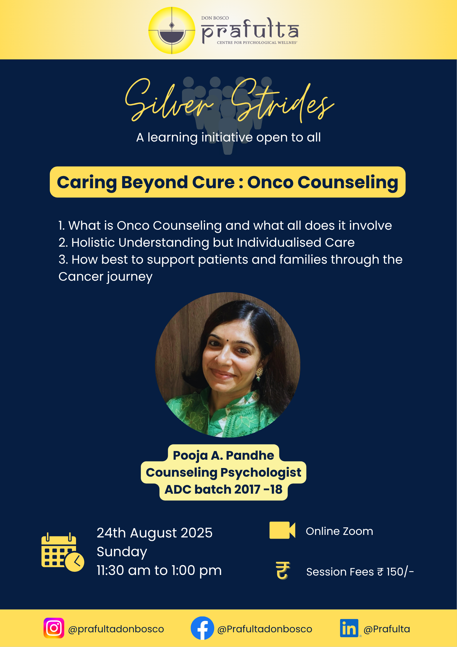 Silver Strides on Onco Counseling