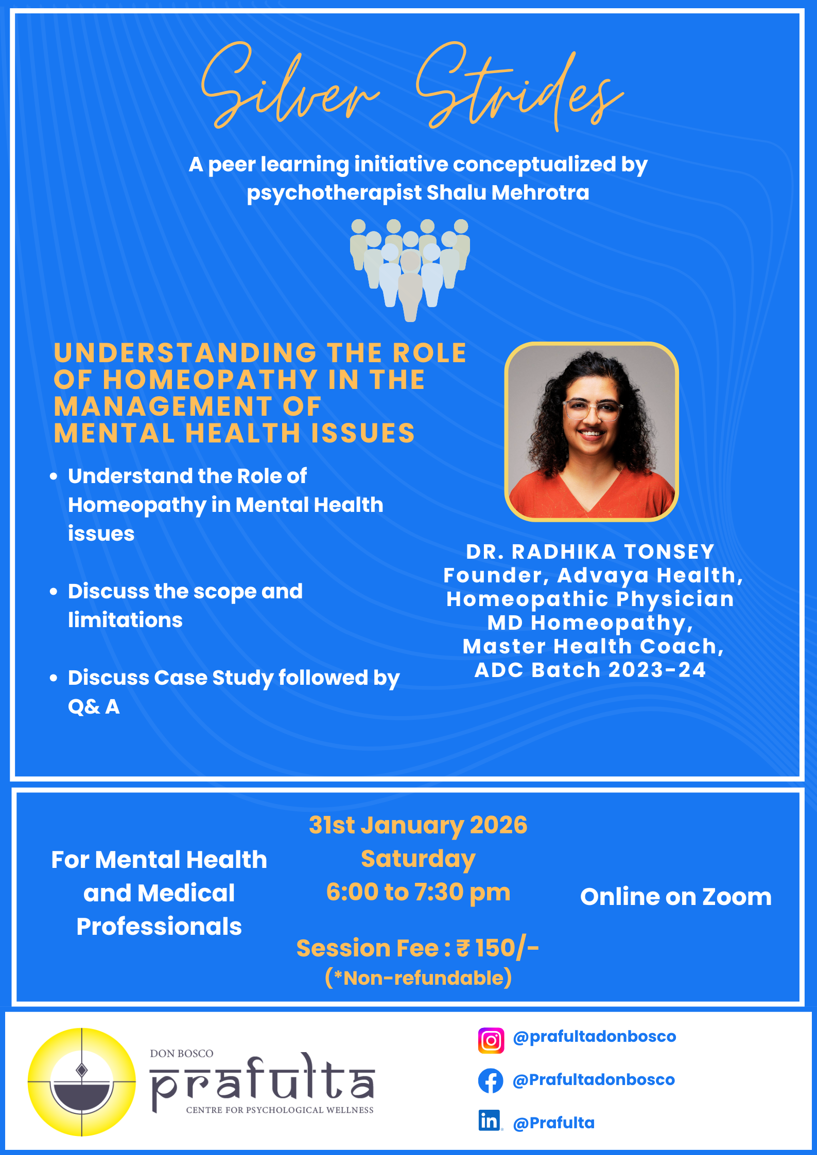 Silver Strides -  Understanding the Role of Homeopathy in the Management of Mental Health Issues